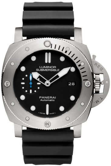 Swiss Replica Panerai Luminor Submersible 1950 3 Days Automatic Titanio 47mm PAM01305 - Click Image to Close