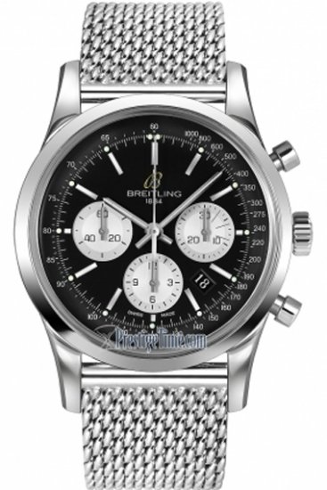 Breitling Watch Transocean Chronograph ab015112/ba59-ss - Click Image to Close