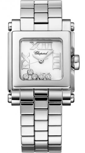 Chopard Happy Sport Square Quartz Small Ladies Watch 278516-3002