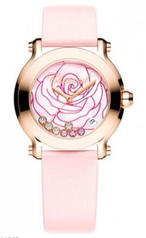 Chopard Happy Sport La Vie En Rose Ladies Watch 277471-5015