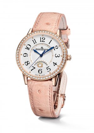 Swiss Replica Jaeger-LeCoultre Rendez-Vous Night & Day Large Pink Gold/Diamond/Silver 3612420