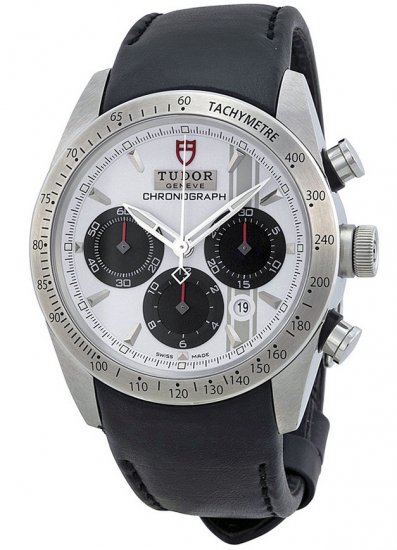 Tudor Fastrider Chronograph White Dial 42000 - Click Image to Close