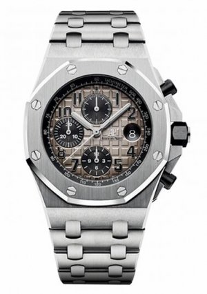 Swiss Replica Audemars Piguet Royal Oak Offshore Chronograph Platinum 26470PT.OO.1000PT.01