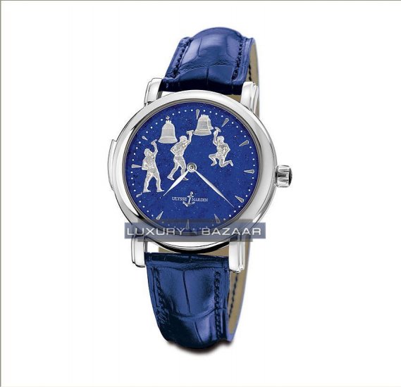 Ulysse Nardin Minute Repeater -Triple Jack (Platinum/Blue Lapis/ - Click Image to Close