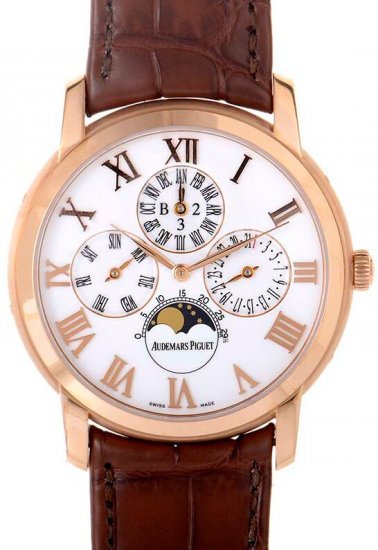 Audemars Piguet Jules Audemars Perpetual Calendar Watch - Click Image to Close