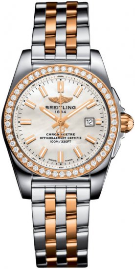 Fake Breitling Galactic 29 Ladies Model c7234853/a791/791c Watch - Click Image to Close