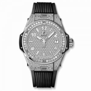 Swiss Replica Hublot Big Bang One Click Steel Full Pavé 39mm 465.SX.9010.RX.1604