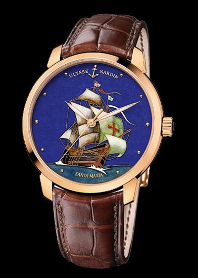 Ulysse Nardin Classico Limited Edition Santa Maria 8156-111-2/SM - Click Image to Close