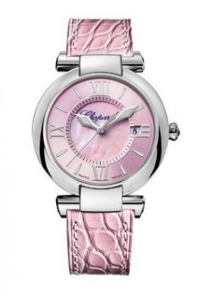 Swiss Replica Chopard Imperiale La Vie En Rose Stainless Steel & Amethyst Ladies 388532-3018