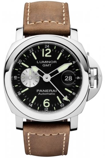 Swiss Replica Panerai Luminor GMT Automatic Acciaio 44mm PAM01088 Watch - Click Image to Close