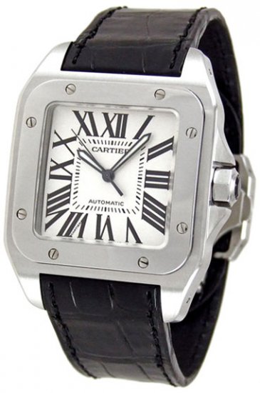 Cartier Santos 100 Large Watch W20073X8 - Click Image to Close