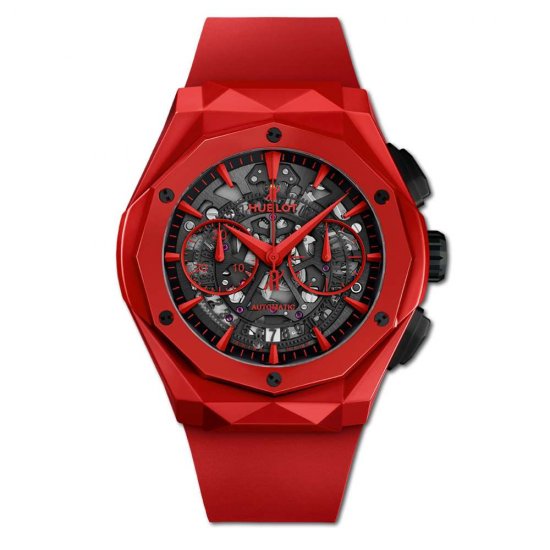 Copy Hublot Classic Fusion Aerofusion Chronograph Orlinski Red Ceramic - Click Image to Close