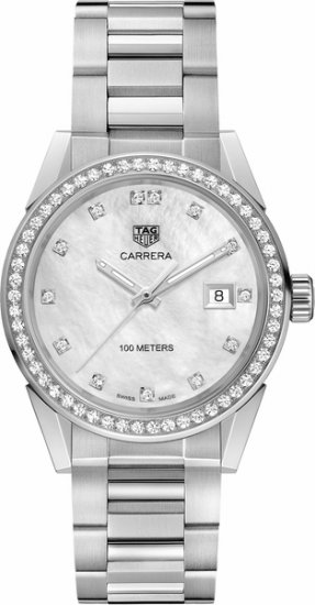 Swiss Replica Tag Heuer Carrera Quartz Ladies Watch - Click Image to Close