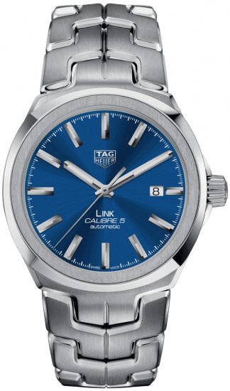 Swiss Replica Tag Heuer Link Automatic Blue Dial Mens Watch - Click Image to Close