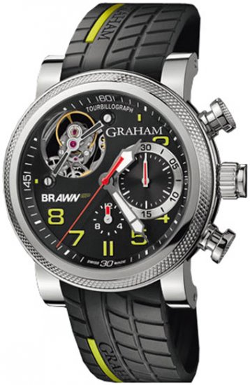 Graham Tourbillograph Trackmaster Mens watch 2BRTS.B03A.K68S - Click Image to Close