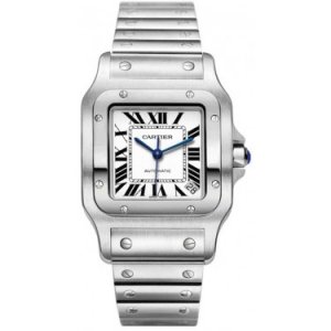 Cartier Santos Galbee XL Steel Watch W20098D6