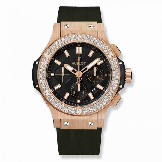 Swiss Replica Hublot Big Bang Gold Diamonds 44mm 301.PX.1180.RX.1104 - Click Image to Close