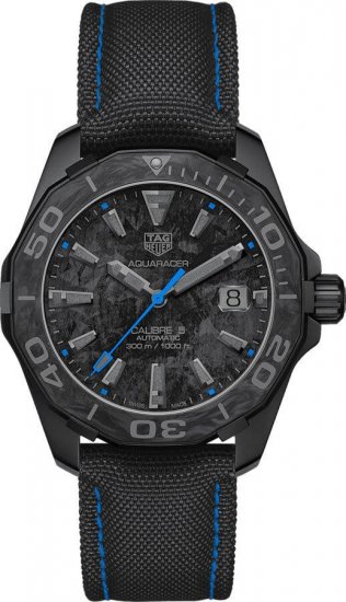 Fake TAG Heuer Aquaracer Black Dial Carbon Men's WBD218C.FC6447 Watch - Click Image to Close