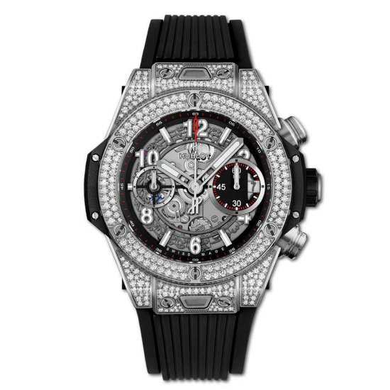 Copy Hublot Big Bang Unico Titanium Pave 42mm - Click Image to Close