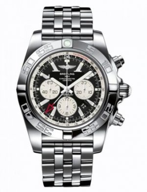 Swiss Replica Breitling Chronomat GMT Stainless Steel AB041012/BA69/383A