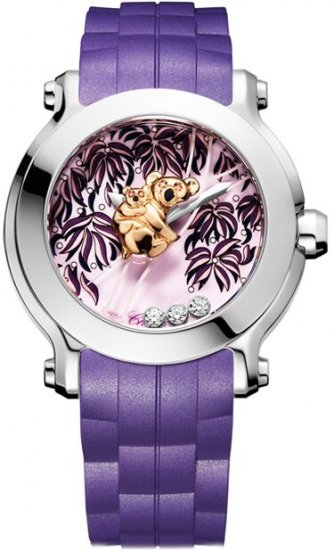 Chopard Happy Animal World Ladies Watch 128707-3002 - Click Image to Close