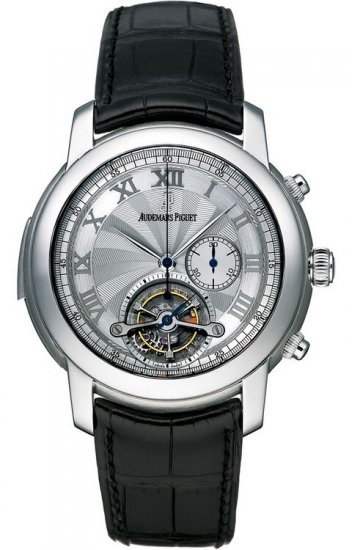 Audemars Piguet Jules Audemars Tourbillon Chronograph Minute Rep - Click Image to Close