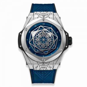 Swiss Replica Hublot Big Bang Sang Bleu Titanium Blue 45mm 415.NX.7179.VR.MXM18