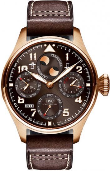 IWC Big Pilot Perpetual Saint-Exupery Mens watch IW502617 - Click Image to Close