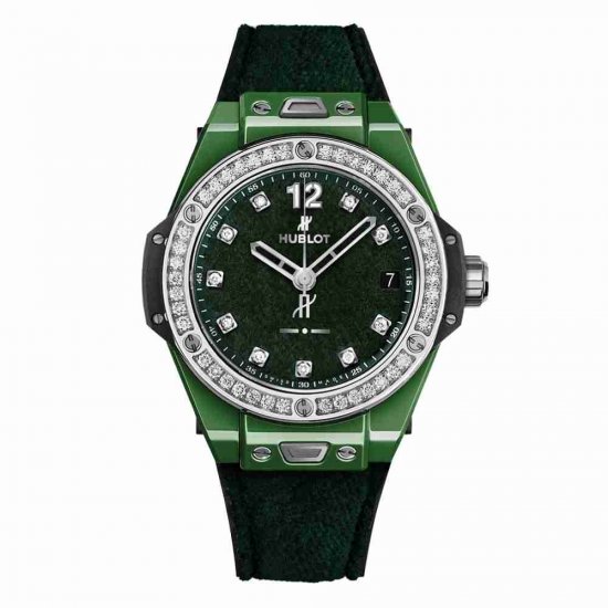 Swiss Replica Hublot Big Bang One Click Italia Independent Dark Green Velvet 39mm 465.GX.277G.NR.1204.ITI18 - Click Image to Close