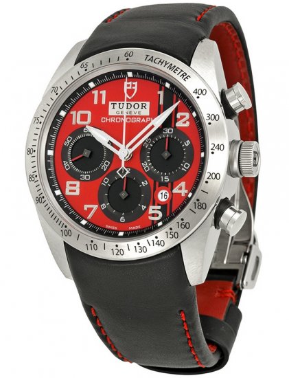 Tudor Fastrider Ducati Red Dial Chronograph 42000D - Click Image to Close