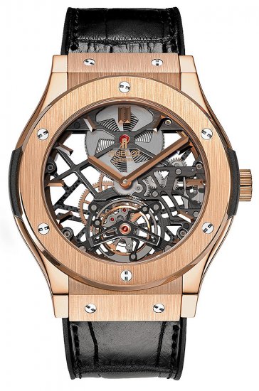 Hublot Classic Fusion Skeleton Tourbillon 45mm 505.OX.0180.LR fa - Click Image to Close