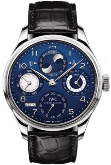 IWC Watch Portuguese Perpetual Calendar Hemisphere Moonphase IW5 - Click Image to Close