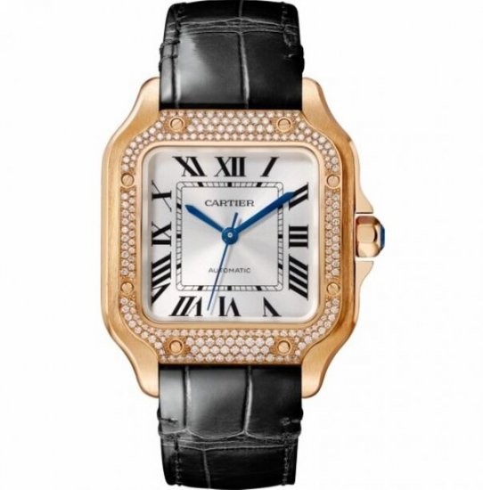 Copy Cartier Santos Automatic Self Wind WJSA0007 Unisex Watch - Click Image to Close