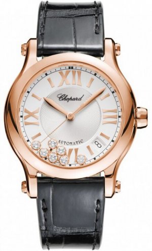 Chopard Happy Sport Medium Automatic 36mm Ladies Watch 274808-50