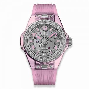 Swiss Replica Hublot Big Bang One Click Pink Sapphire Diamonds 39mm 465.JP.4802.RT.1204