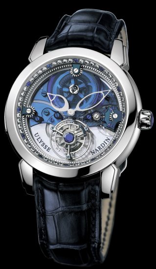 Ulysse Nardin Complications Royal Blue Tourbillon 799-80 - Click Image to Close