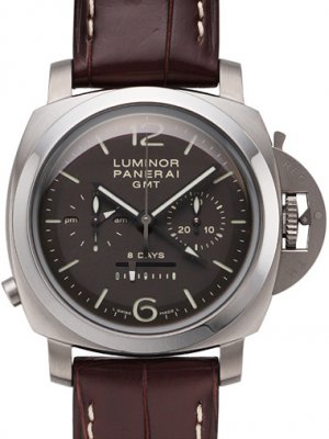 Panerai Luminor 1950 Titanium 8 Days Chrono Monopulsante GMT 44m