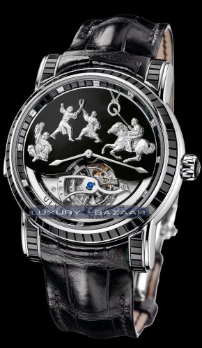 Ulysse Nardin Genghis Khan (WG-Black Diamonds) 780-81