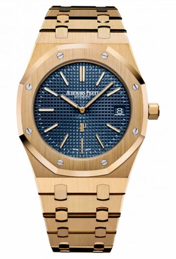 Swiss Replica Audemars Piguet Royal Oak Extra-thin Gold 15202BA.OO.1240BA.01 - Click Image to Close