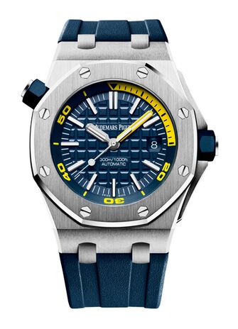 Swiss Replica Audemars Piguet Royal Oak Offshore Diver Stainless Steel 15710ST.OO.A027CA.01 - Click Image to Close