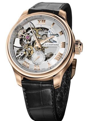 Swiss Replica Chopard L.U.C Full Strike 18K Rose Gold Mens 161947-5001 - Click Image to Close