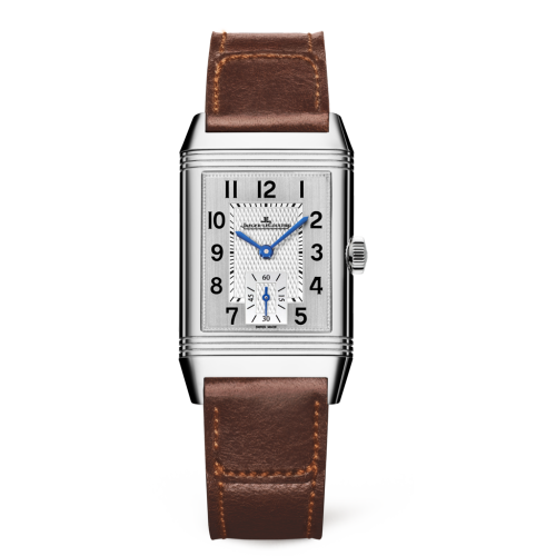 Swiss Replica Jaeger-LeCoultre 2438522 Reverso Classic Medium Small Seconds Stainless Steel/Silver/Fagliano Watch