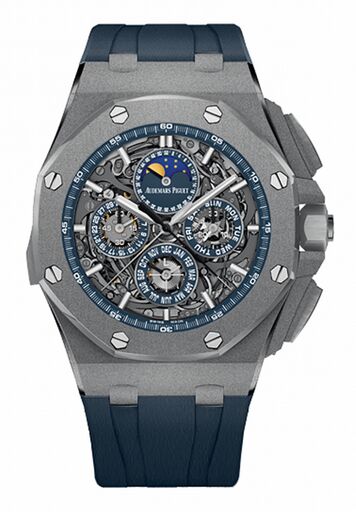 Swiss Replica Audemars Piguet Royal Oak Offshore Grande Complication Titanium 26571TI.GG.A027CA.01 - Click Image to Close