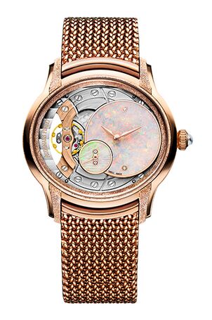 Swiss Replica Audemars Piguet Frosted Millenary Gold Opal Dial Rose Gold 77244OR.GG.1272OR.01 - Click Image to Close