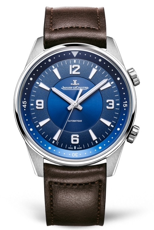 Swiss Replica Jaeger-LeCoultre 9008480 Polaris Automatic Stainless Steel/Blue/Calf Watch