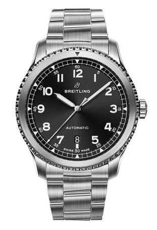 Swiss Replica Breitling Navitimer 8 Automatic Black Dial Bracelet A17314101B1A1 - Click Image to Close