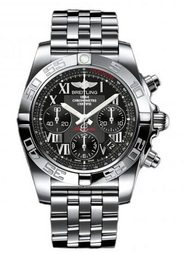 Swiss Replica Breitling Chronomat 41 Stainless Steel AB014012/BC04/378A - Click Image to Close