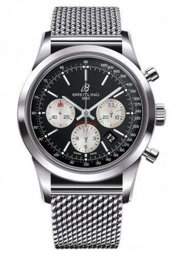 Swiss Replica Breitling Transocean Chronograph Steel AB015212/BF26/154A - Click Image to Close