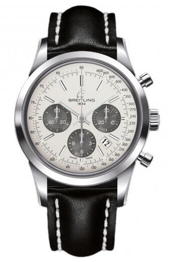 Swiss Replica Breitling Transocean Chronograph Stainless Steel AB015212/G724/435X/A20BA.1 - Click Image to Close