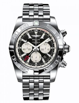 Swiss Replica Breitling Chronomat GMT Stainless Steel AB041012/BA69/383A - Click Image to Close